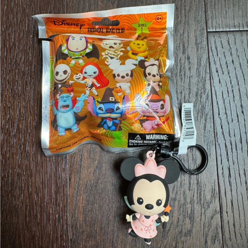 Disney Halloween Surprise Figural Bag Clip Series 1 - Minnie Mouse - Picture 3 of 5
